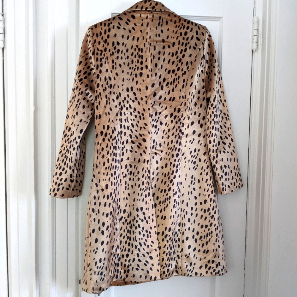 Leopard Print Coat - image 2